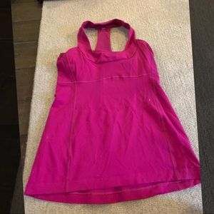 Size 8 lululemon work out top with built in bra